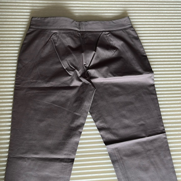 Piazza Sempione slate gray cropped pants - Picture 3 of 10